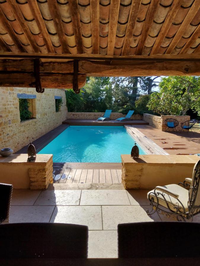 Lodges En Pierres Dorees Saint-Germain-Nuelles Экстерьер фото