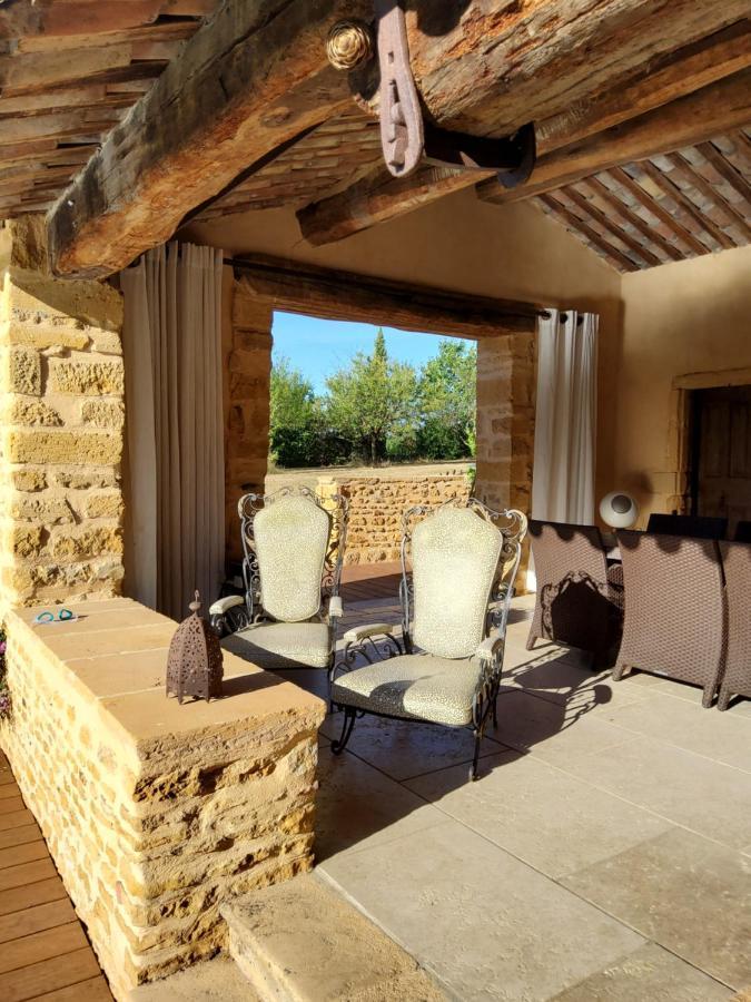Lodges En Pierres Dorees Saint-Germain-Nuelles Экстерьер фото
